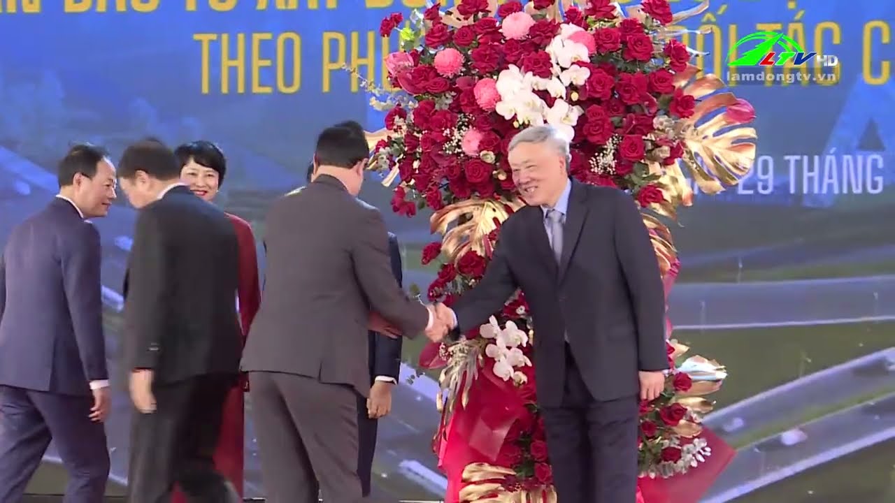 Lễ khởi công dự án đầu tư xây dựng đường bộ cao tốc Bảo Lộc -  Liên Khương  | Lâm Đồng TV