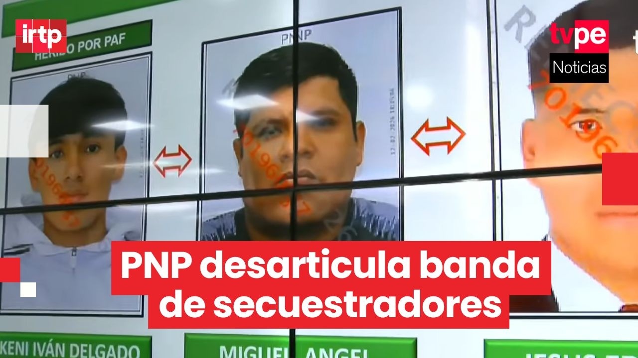 Policía captura a La Batería del Menor banda que secuestraba choferes para extorsionar en SJL