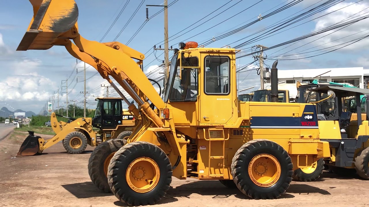 KOMATSU WA200-1 www.thaispmotor.com 092-2525952 / 081-2990958