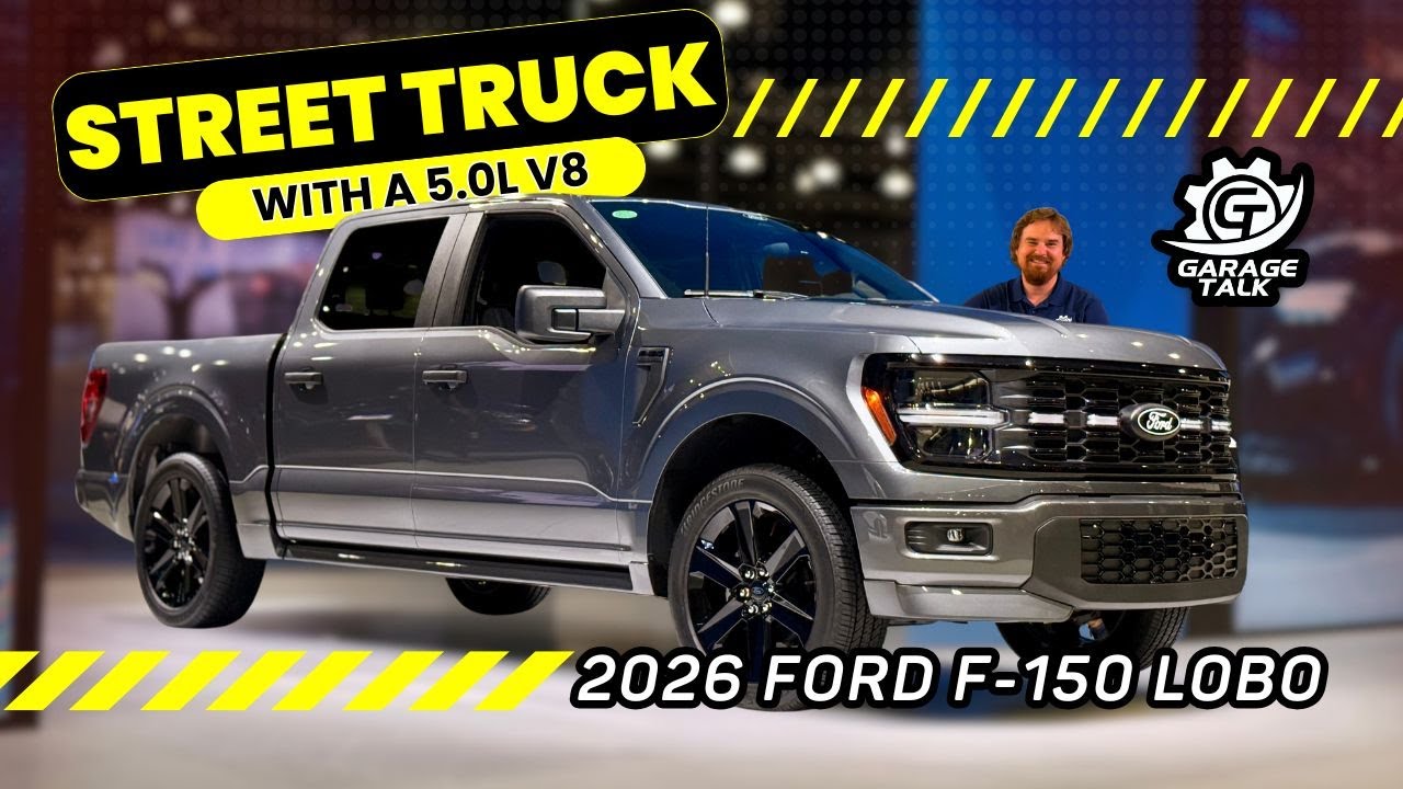 Ford F-150 LOBO z 2026 roku na salonie samochodowym w Los Angeles