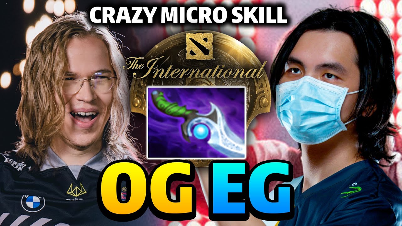OG vs EG Game 2 - CRAZY MIRCRO SKILL TI10 THE INTERNATIONAL 10
