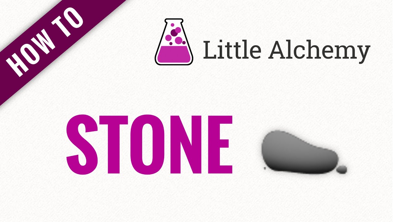 How to make a STONE in Little Alchemy