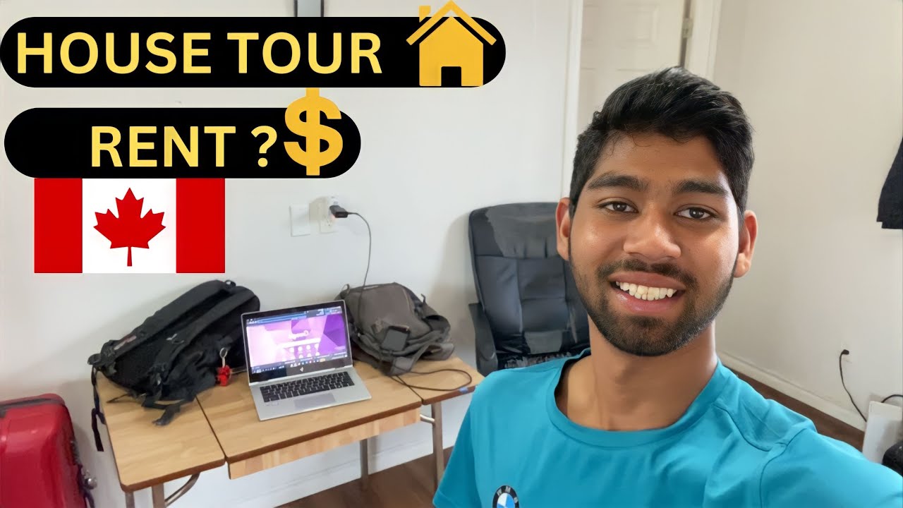 Our  House tour in London Canada.  International student in Canada  🇨🇦 #sastayoutuber