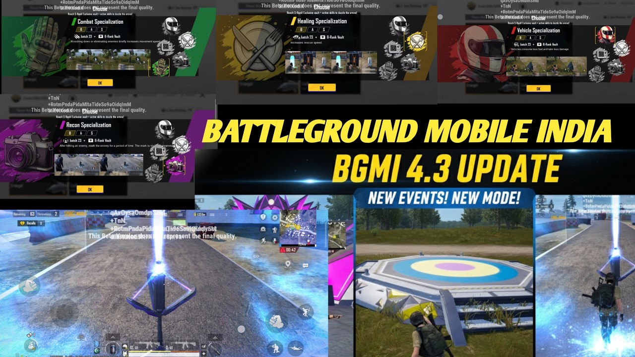 BGMI 4.3 | BGMI NEW SEASON UPDATE