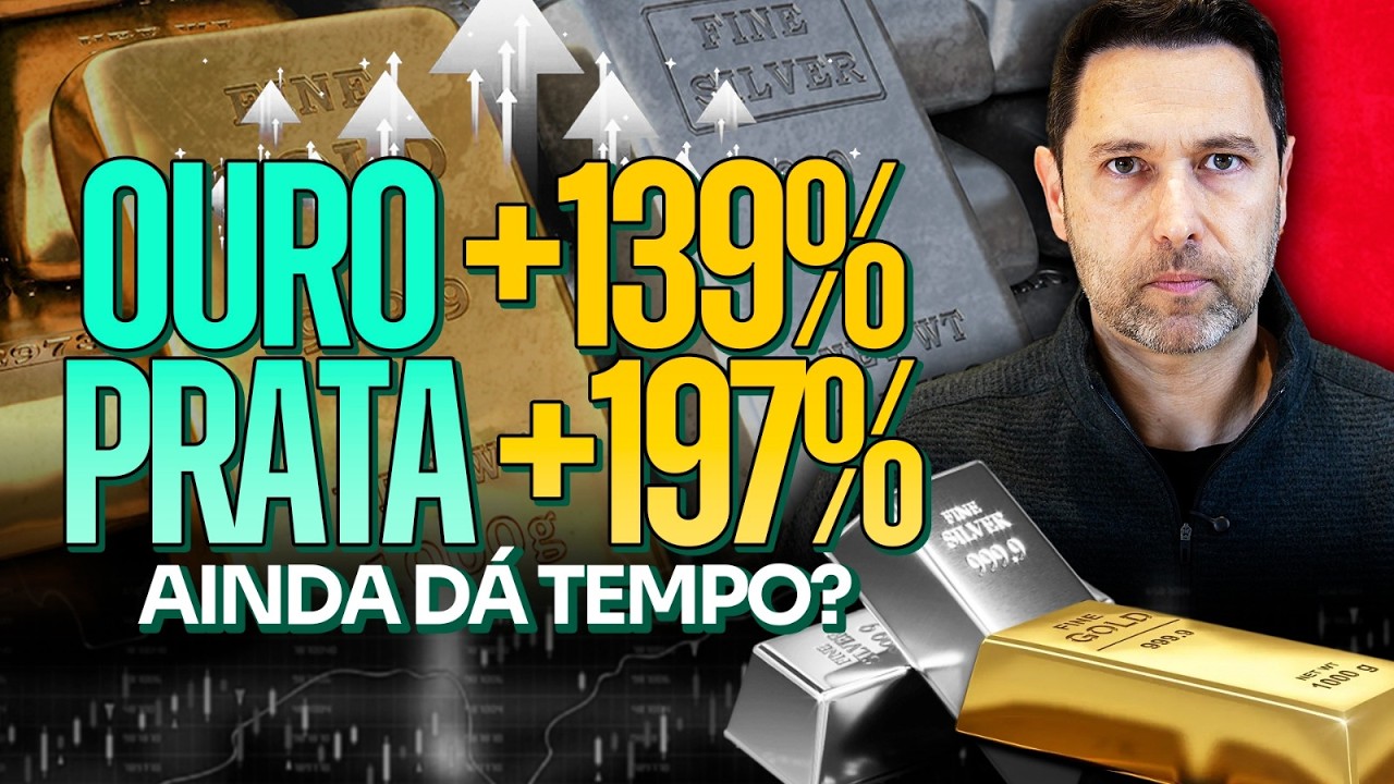 Ouro e Prata | Hora de comprar ou vender? Bolha financeira?