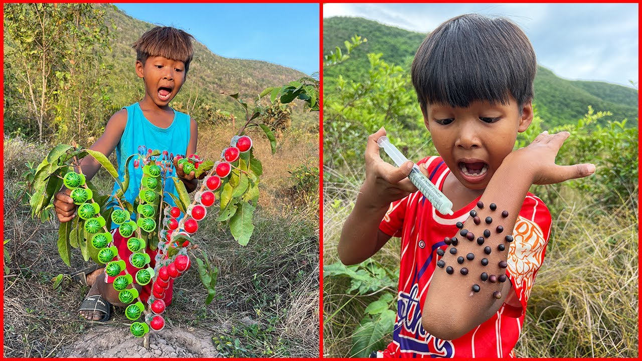 Survival Skills: SMART idea and USEFUL with single mom in forest #bushcraft #camping #outdoors #idea