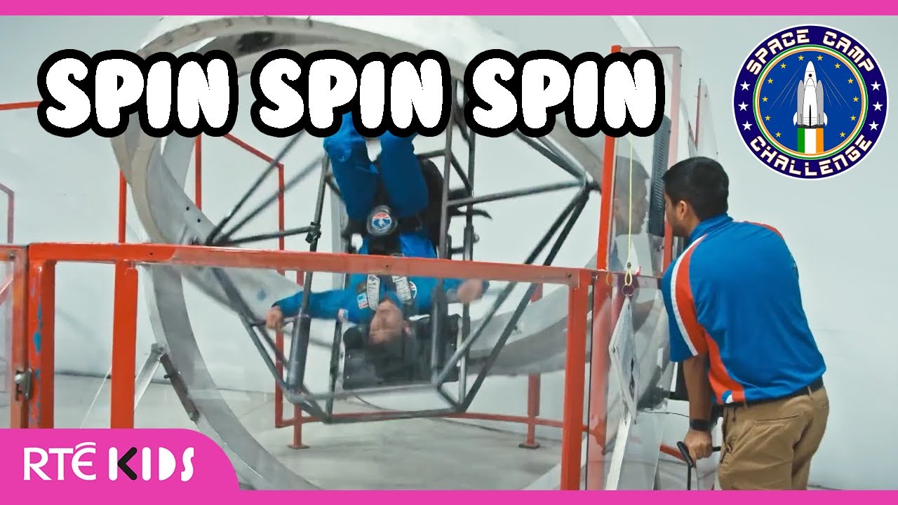 🧑&zwj;🚀⚛️ Spinning Out Of CONTROL! 😵&zwj;💫⚛️ | Space Camp Challenge 🌙  | RT&Eacute; Kids