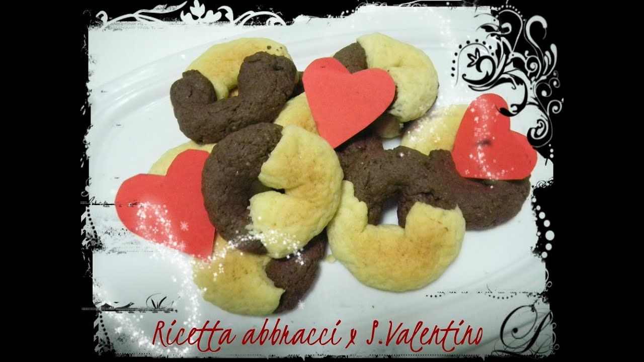 Ricetta biscotti Abbracci X S.Valentino