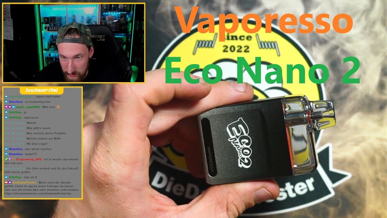 Vaporesso Eco Nano 2 Podsystem Review und Test