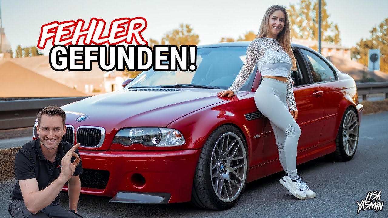 Er läuft wieder 🥳 | @MXMotorsports hat den Fehler gefunden am BMW E46 M3 | Lisa Yasmin
