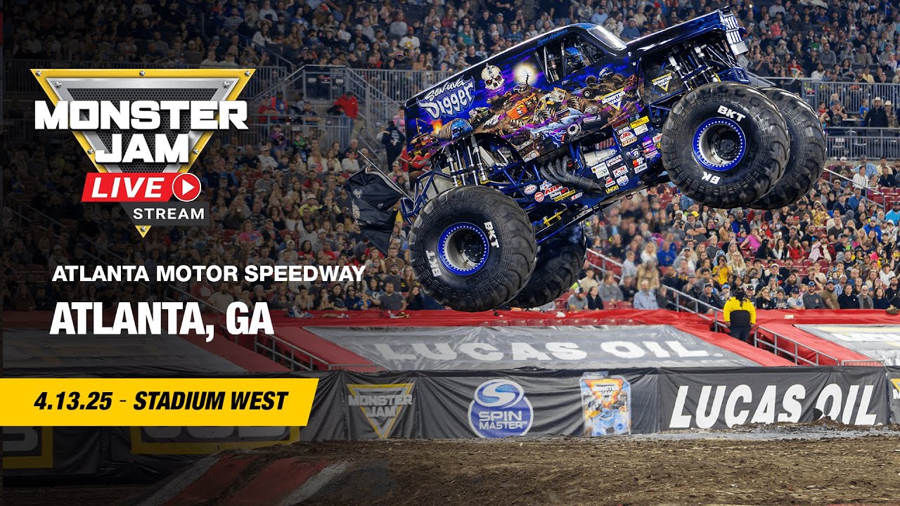 Monster Jam: Atlanta, GA - 2 (Full Event) | Apr 13, 2025 | Stadium West