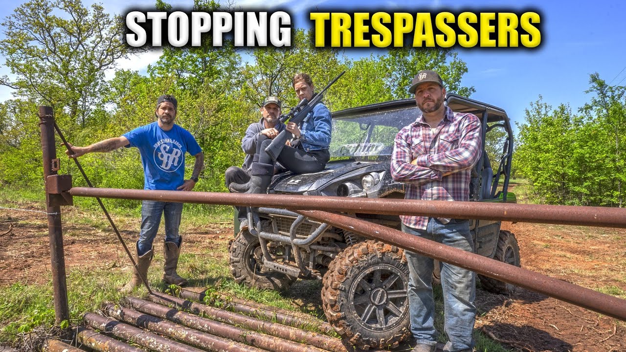 Chased Trespassers Off At Night! Stopping Them Once and for All / Shootdang Ranch