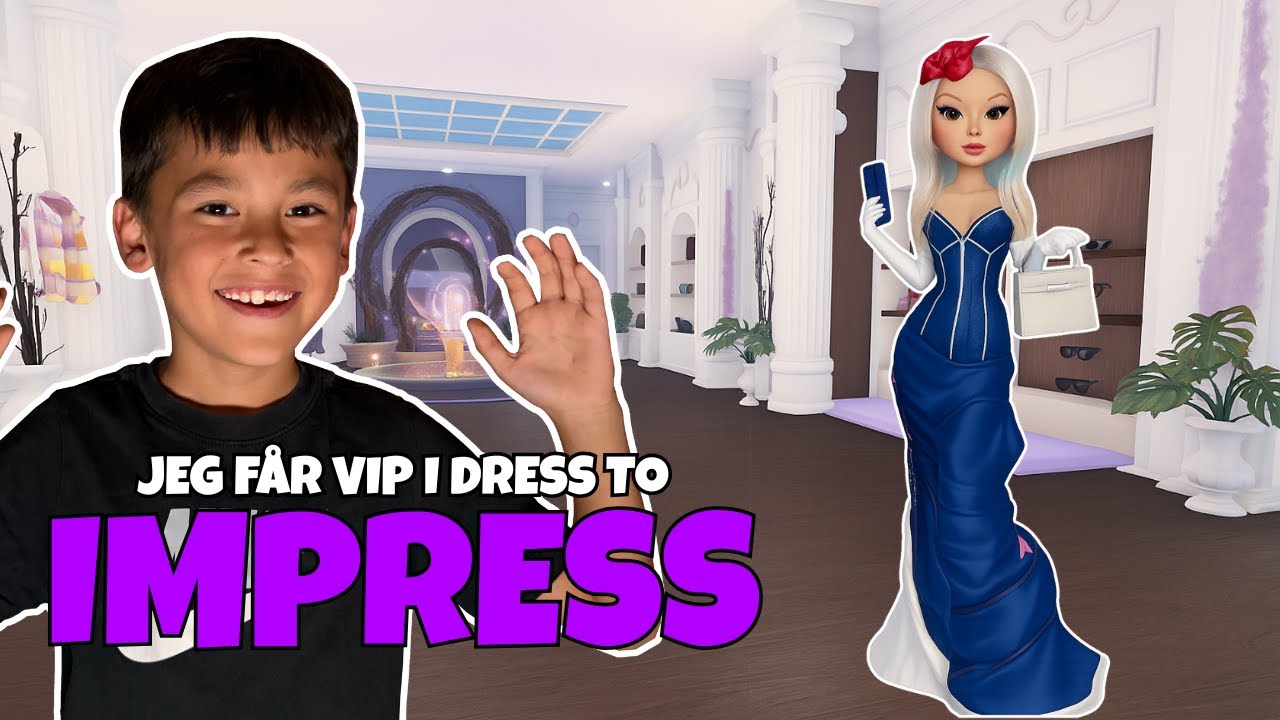 Jeg får VIP i Dress to Impress! 👗🔥