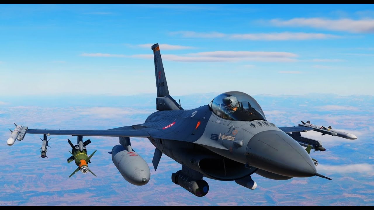 F-16 (Türk Hava Kuvvetleri) ile Kuzey Suriye Terör Hedefleri İmha...