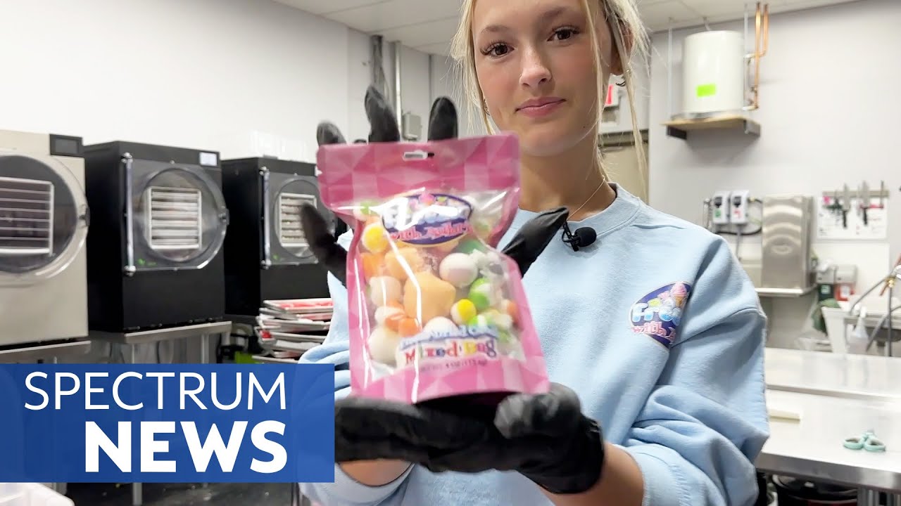 Teen Turns Viral Freeze-Dried Candy Videos Into a Business | Spectrum News