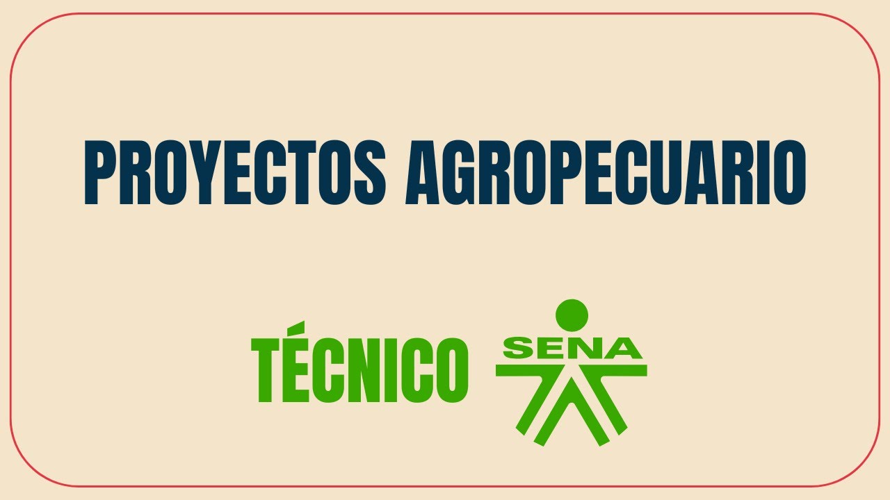 Proyectos agropecuarios SENA | Cursos Gratis #cursos #sena