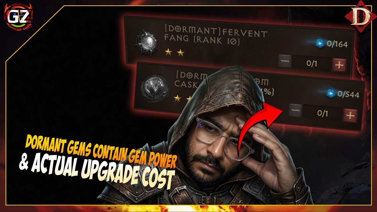 Dormant Gems Contain Power & Actual Upgrade Cost - Change We Need | Class Overview | Diablo Immortal
