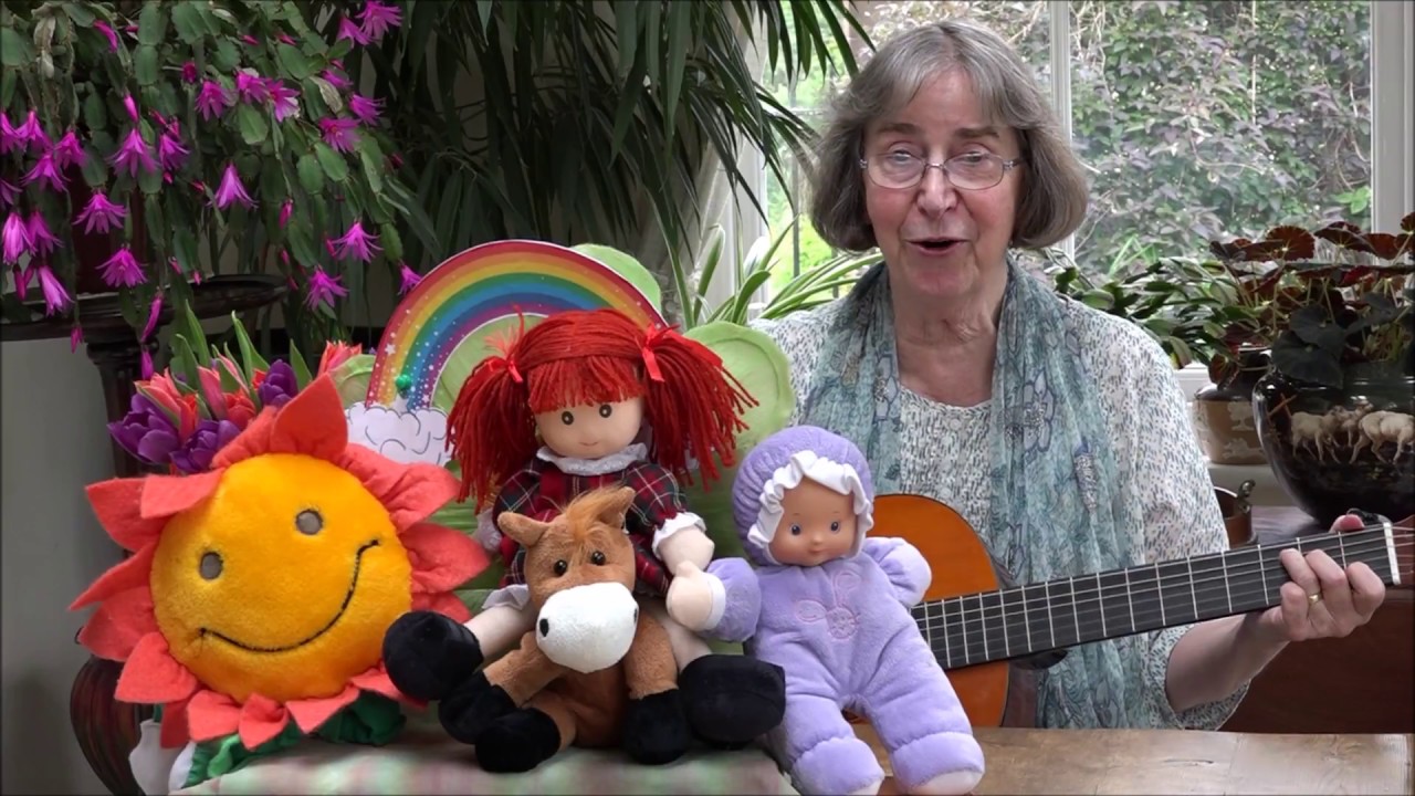 Trot, trot to London - a knee bouncing song for baby or a toddler