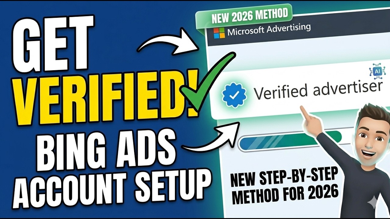 How to Create Microsoft Ads  (Bing Ads) Account 2026, Verify Account New Method 2026