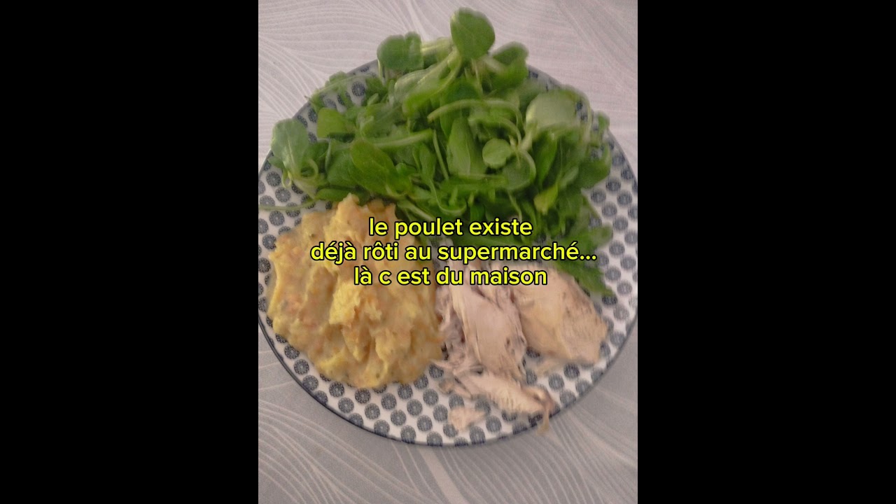 repas sain ultra rapide moins de 3 min et bon 