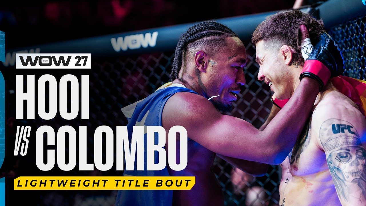 WOW 27 Madrid | Brian Hooi vs Miguel Angel Colombo | Combate Completo | MMA Full Fight