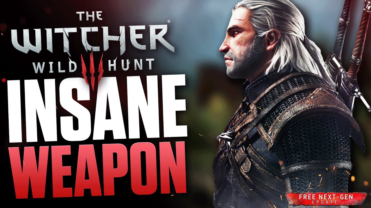 The alternative to AERONDIGHT - Second best Silversword in The Witcher 3 Next Gen - Ami