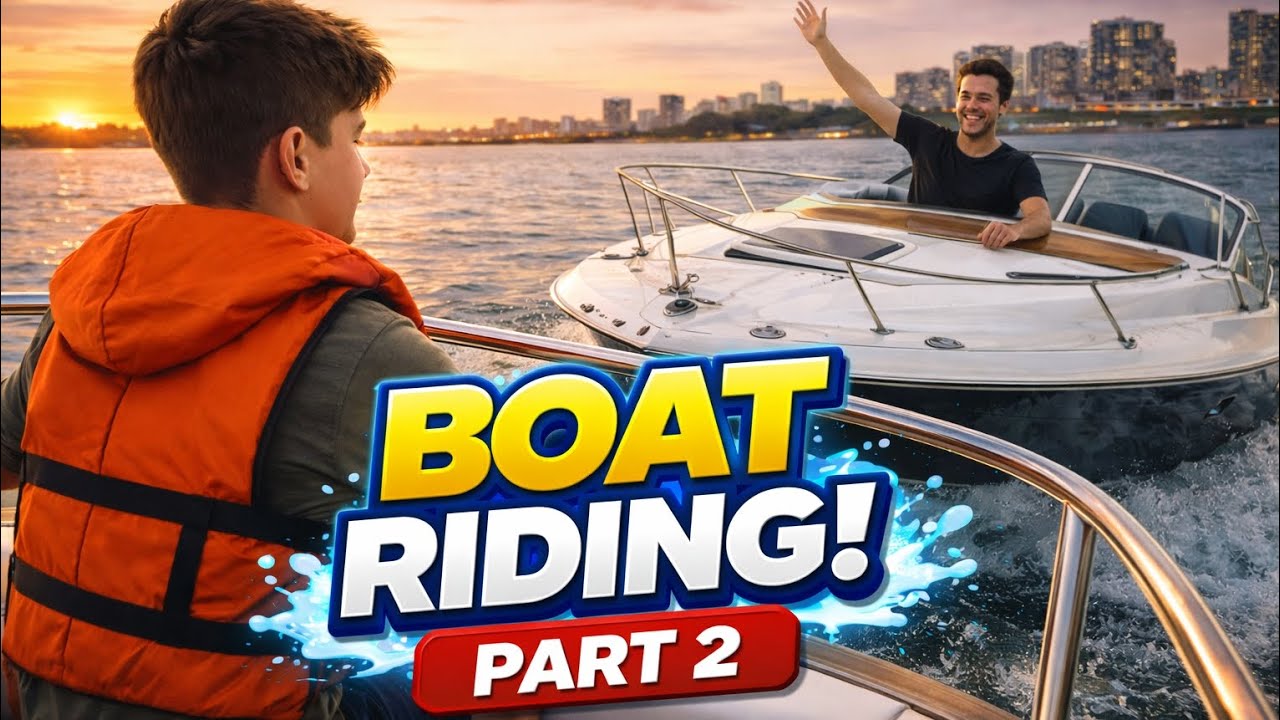 I Didn’t Expect This on a Boat Ride 😨part 2|Nohansaltanat 