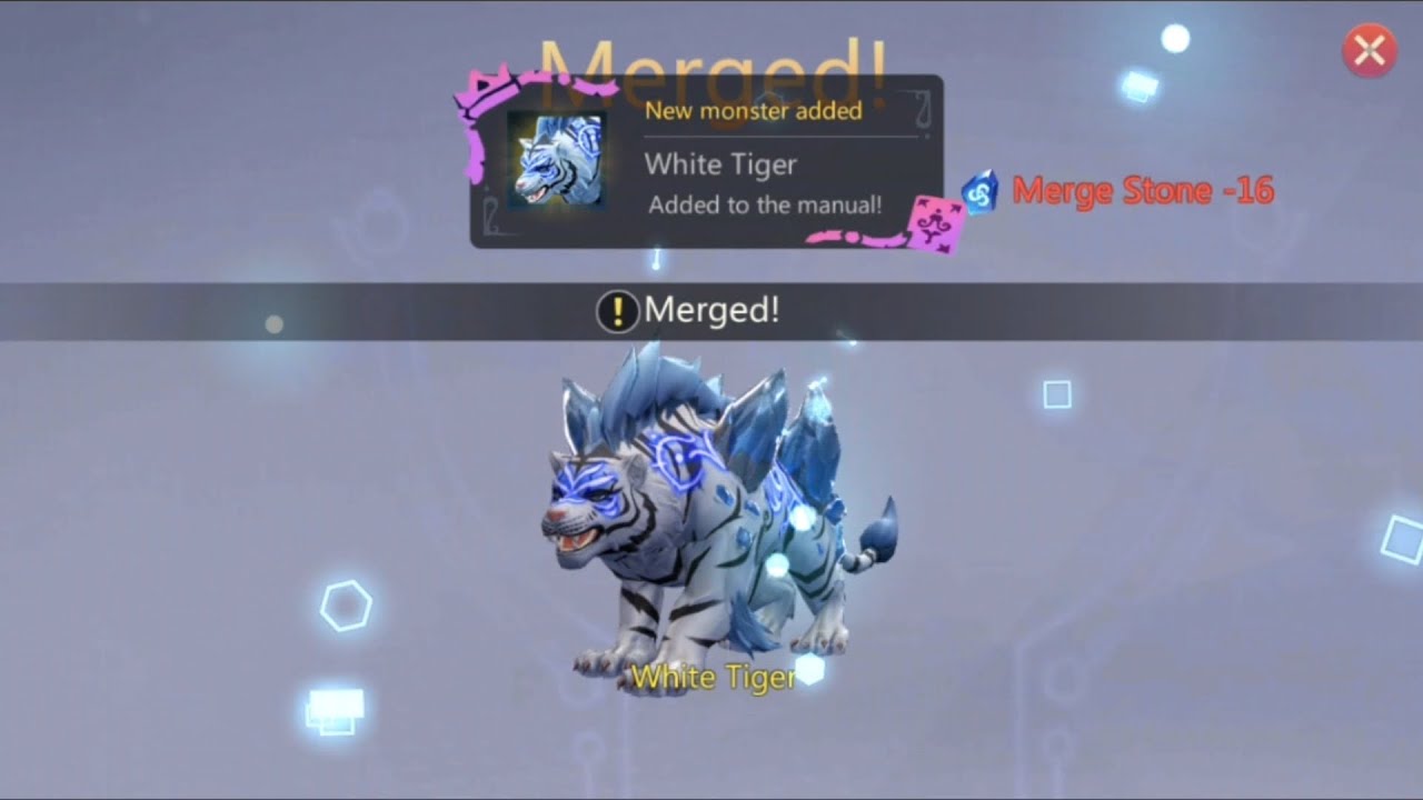Merge White Tiger. Dapat Evo 6 Ngak Kira-kira? - Utopia Origin Indonesia