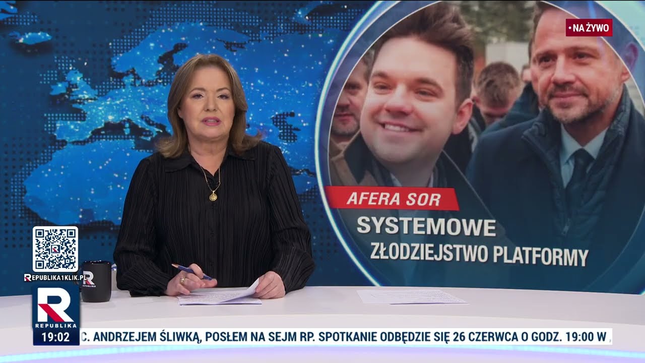 Dzisiaj Informacje Telewizja Republika 18.06.2026
