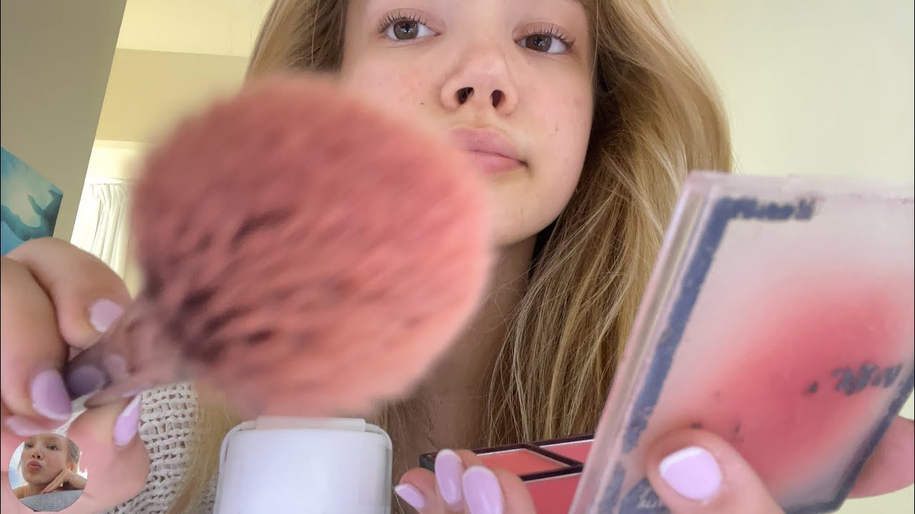 ASMR på svenska!! 🇸🇪💞 jag sminkar dig!!💄personal attention, upclose😴