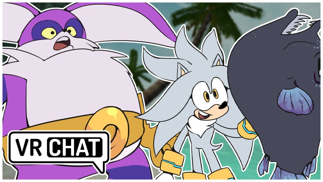 Silver's Exciting Fishing Trip With Big The Cat! (VR Chat)