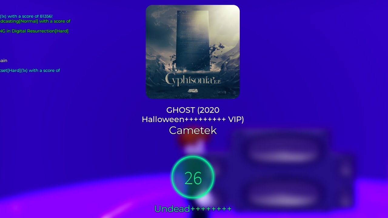 Roblox BFNF | Non-FNF | Camellia - Ghost (2020 Halloween+++++++++ VIP) = 10 misses 99.24% acc