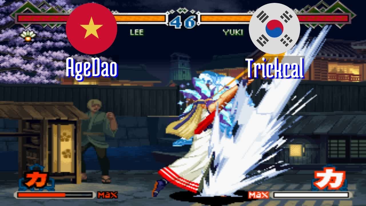 FT5 @lastbld2: AgeDao (VN) vs Trickcal (KR) [The Last Blade 2 lastbld Fightcade] Mar 18