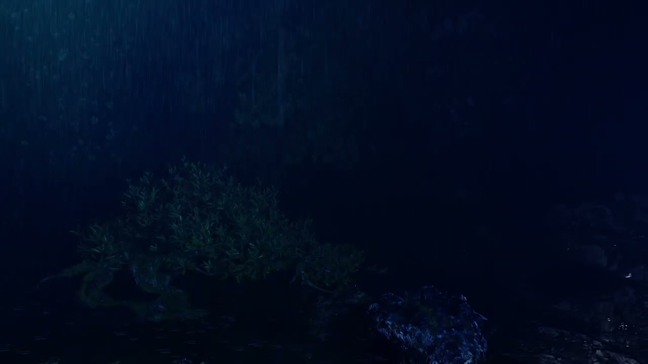 Heavy Night Rain Sounds (10 Hours) | Sleep, Relaxation, Focus | No Thunder