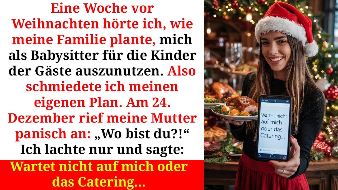 Weihnachten ohne mich und ohne Catering: Meine Rache schockierte die ganze Familie…