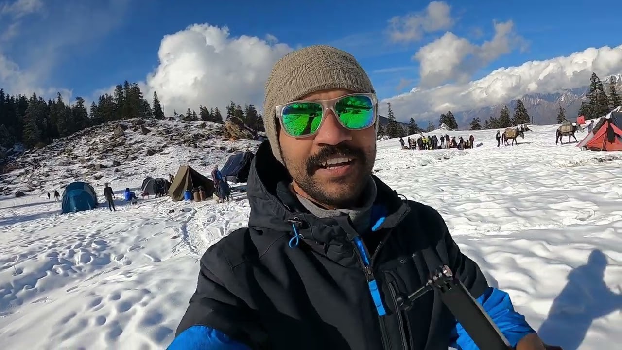 Day 2 : Kuari Pass Trekking & Camping in -15 degree 🥶