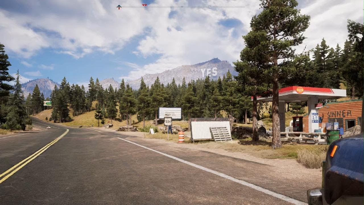 Far Cry 5 перевозка машины