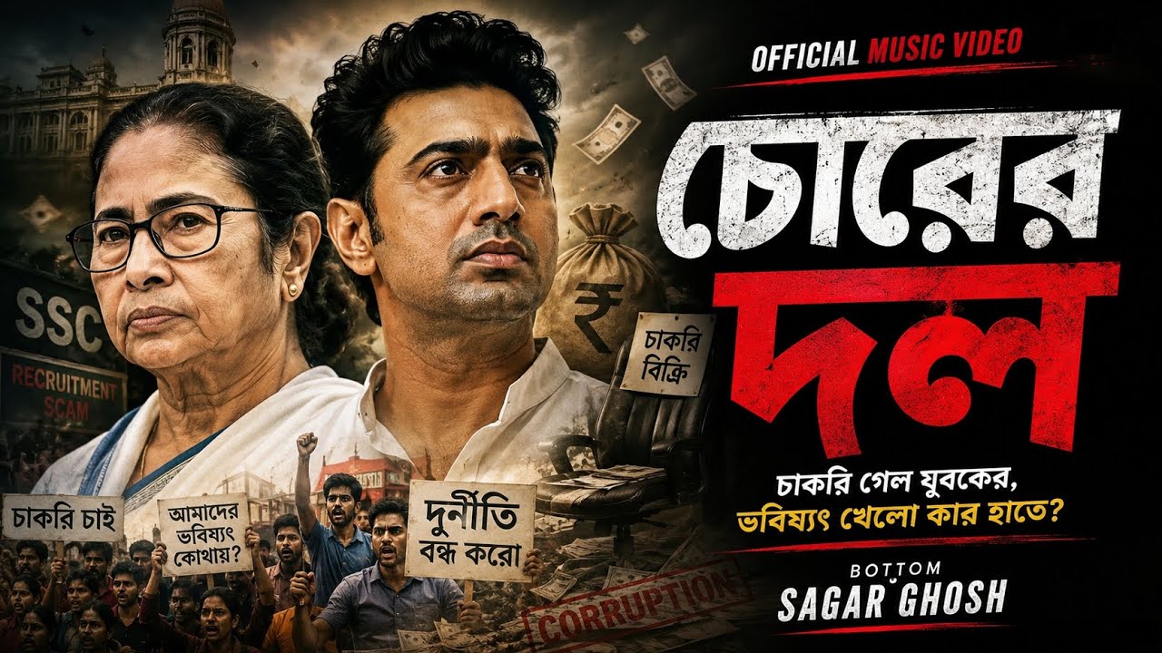 Chorer Dol ( চোরের দল ) |  Mamta Chor | Dev Chor | New Bengali Political Song | Sagar Ghosh 