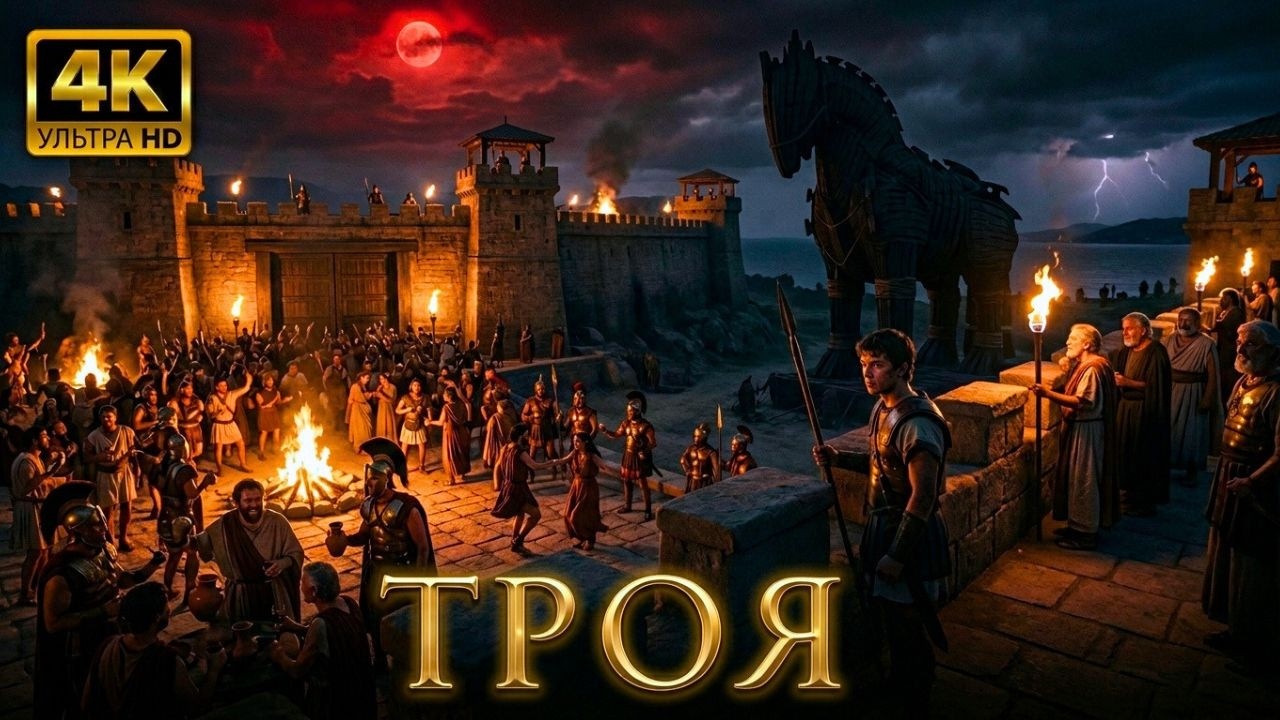 ТРОЯ 1184 ДО Н.Э. (РЕКОНСТРУКЦИЯ ИИ) — ПОСЛЕДНЯЯ НОЧЬ ПЕРЕД КОНЁМ