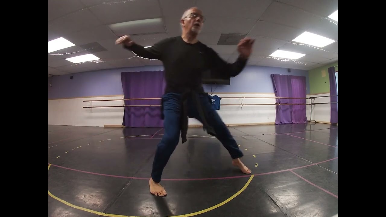 adult modern jazz class /fundamental-slow intermediate level