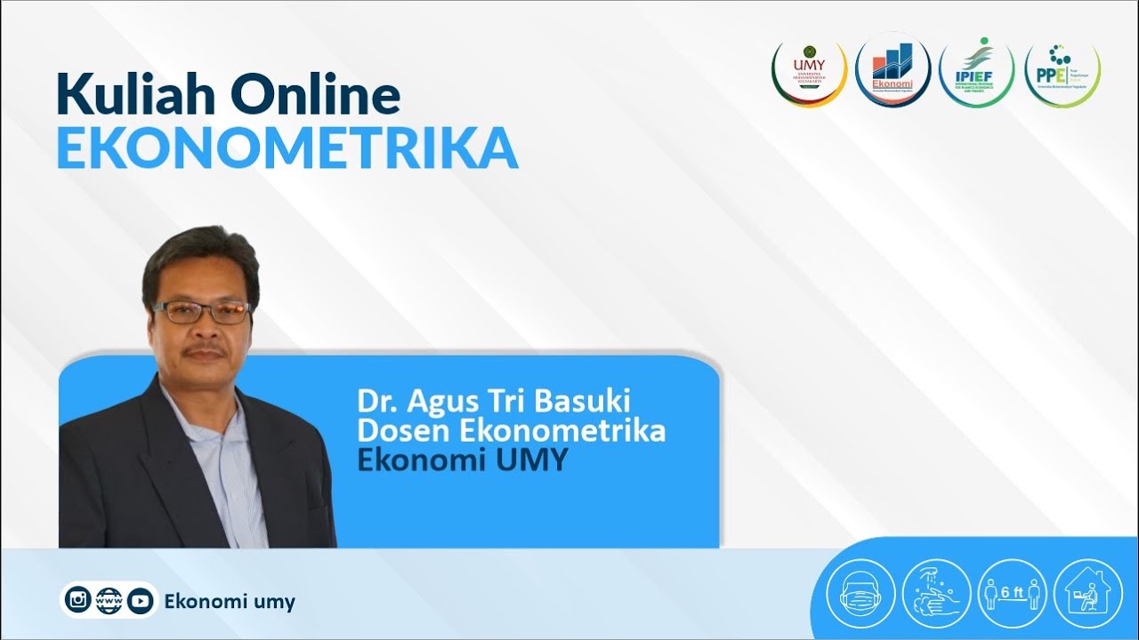 Tutorian Panel Dinamis Panel ECM -Agus Tri Basuki, S.E., M.Si.