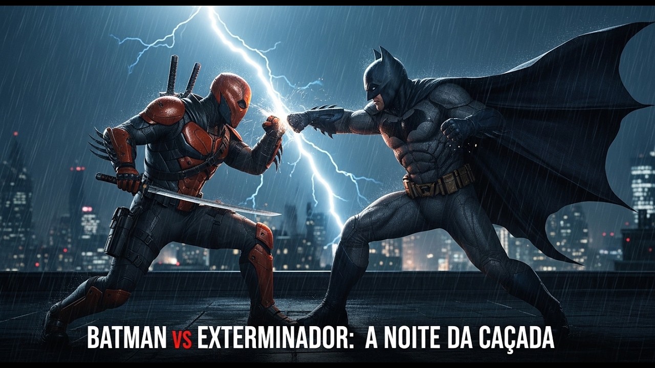 BATMAN vs EXTERMINADOR: A Noite da Caçada | BATMAN vs. DEATHSTROKE: The Night of the Hunt