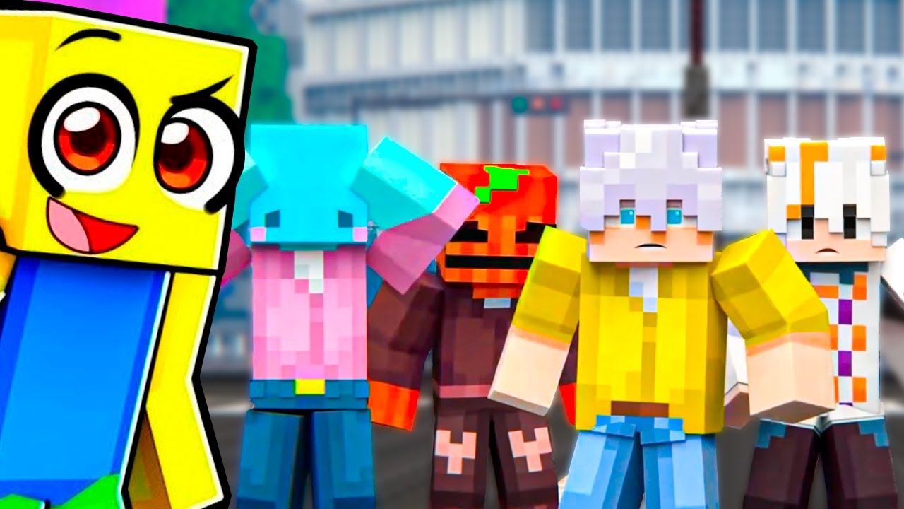 K-POP MINECRAFT HUNTERS 2 🎬 Película Animada de Minecraft | NOOBI REACCIONA K-Pop Demon Hunters