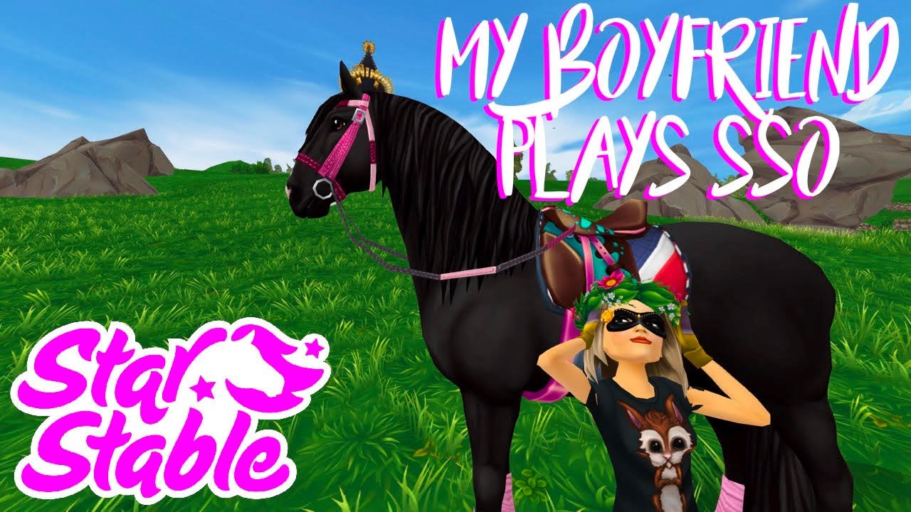 My boyfriend plays Star Stable Online for the first time (Part 1)
