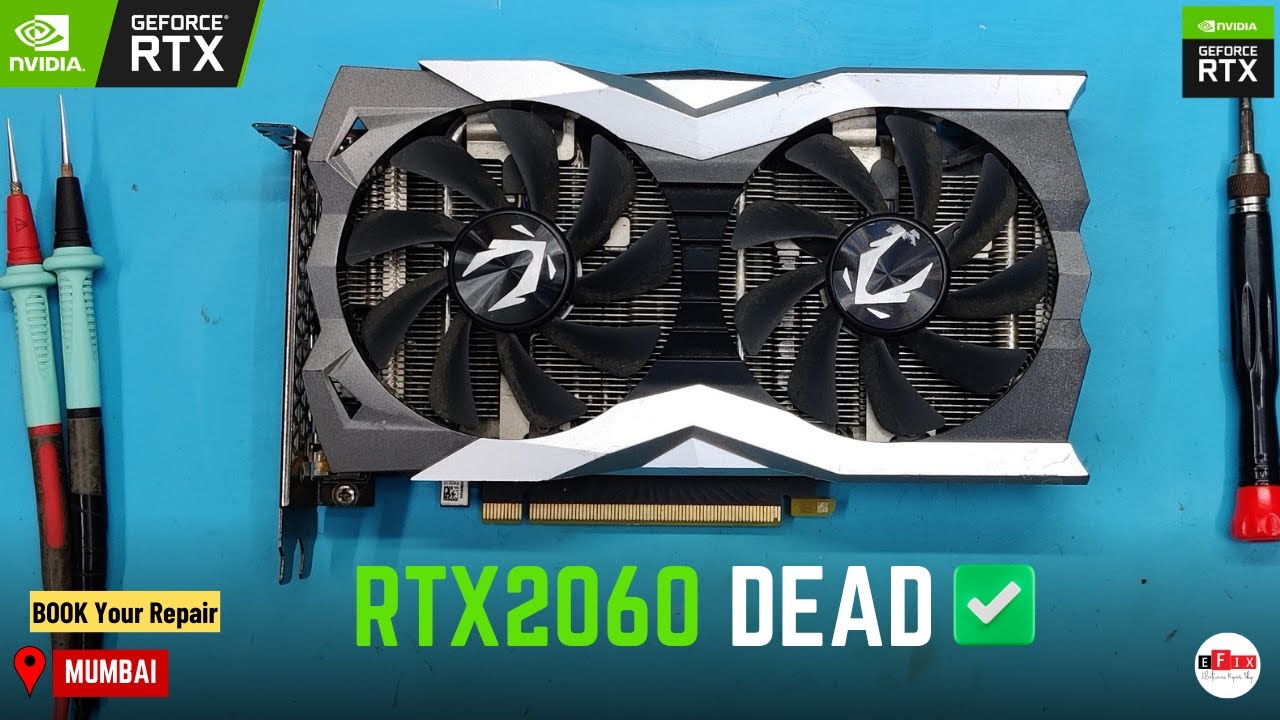 RTX2060 Dead Repair | PC Does Not Turn On When GPU Installed | Mumbai | eFix