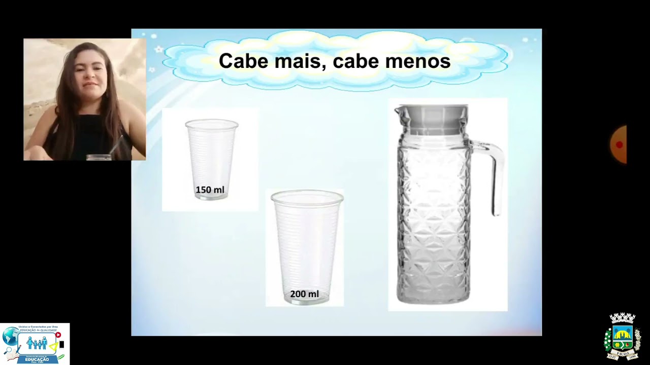Matem&aacute;tica 1&ordm; ano - Aula 54 Quanto cabe?