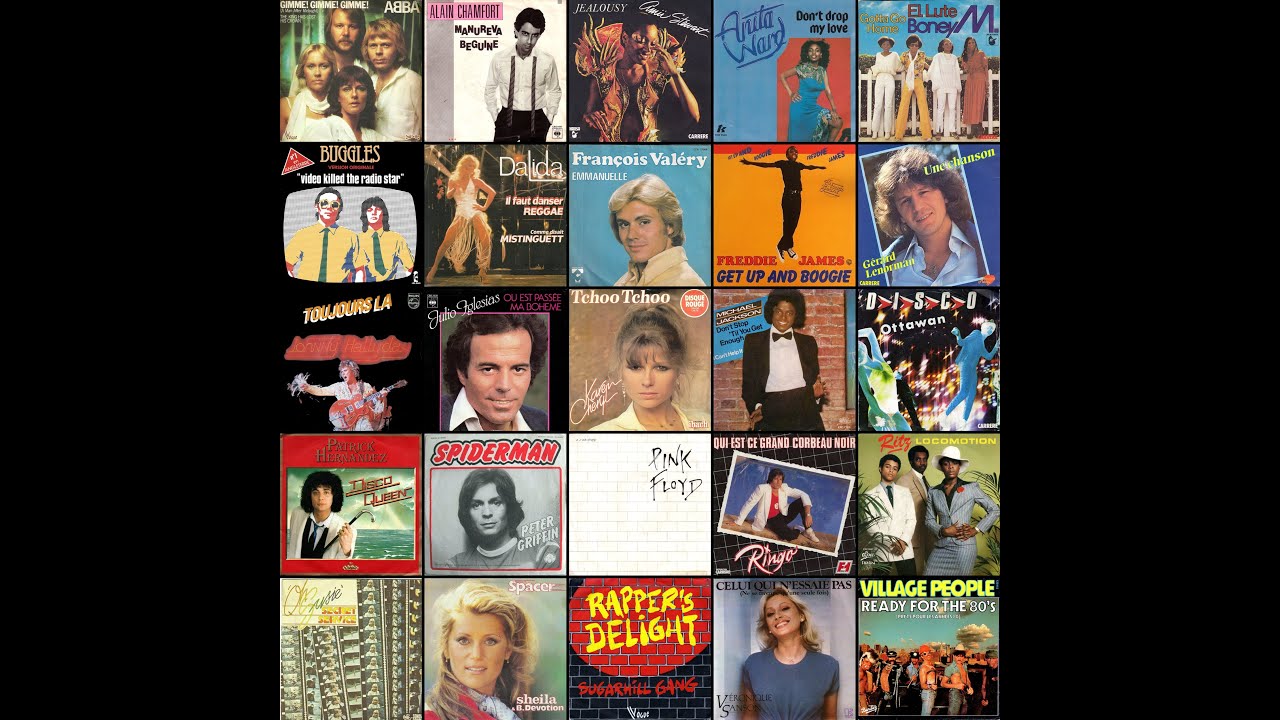 LES TUBES ET SUCCÈS DISCO DE L'HIVER 1979/1980 EN FRANCE (SINGLES 45T)