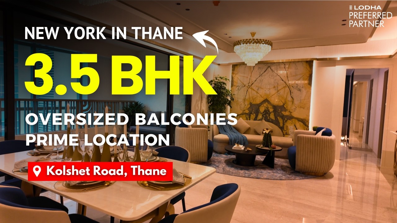 New York In Thane | Ultra-Luxurious 3.5 BHK With Big Sundecks in Thane | Swagat Properties