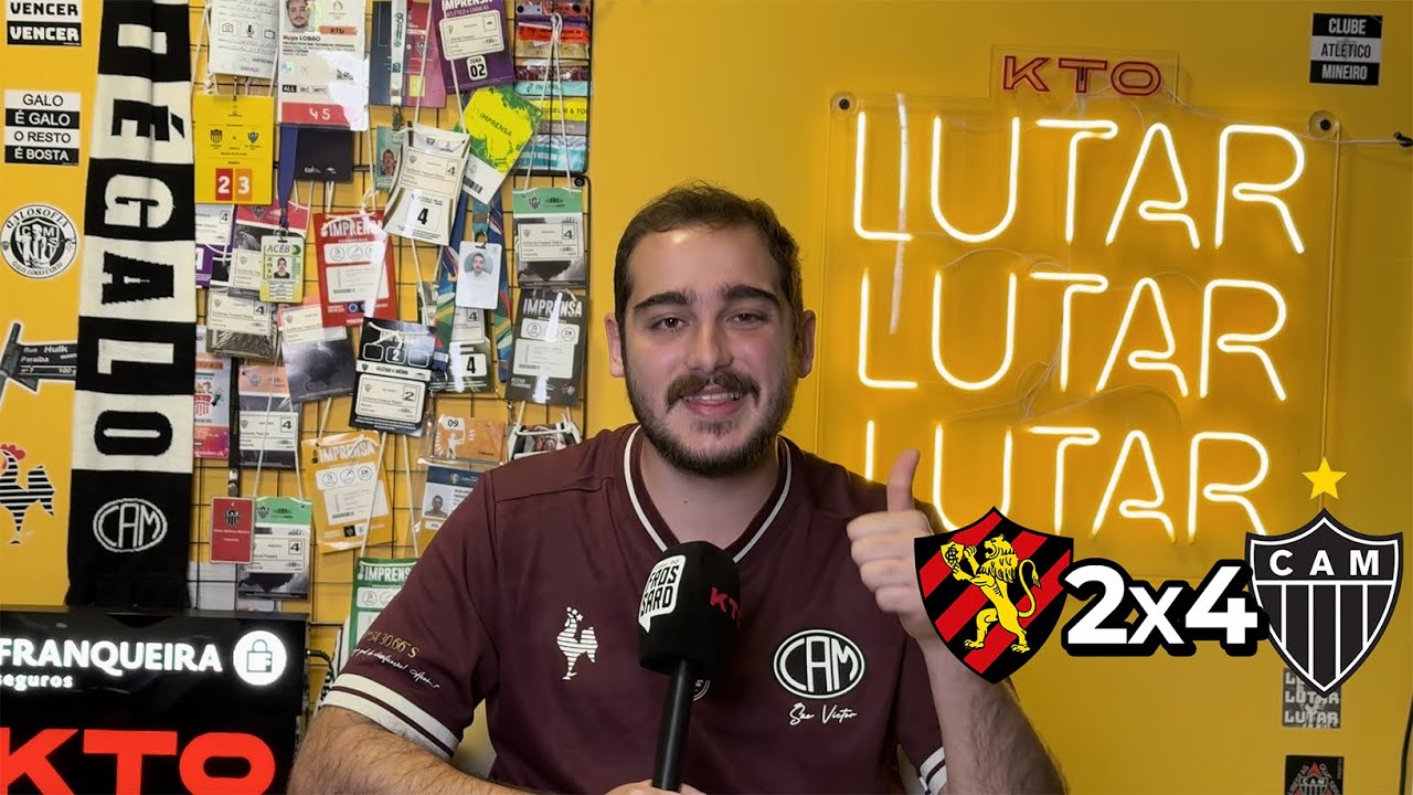 VITÓRIA ESSENCIAL E RECADOS CLAROS PRA 2026 | CABEÇA FRIA | SPORT 2 x 4 ATLÉTICO | BRASILEIRÃO 2025