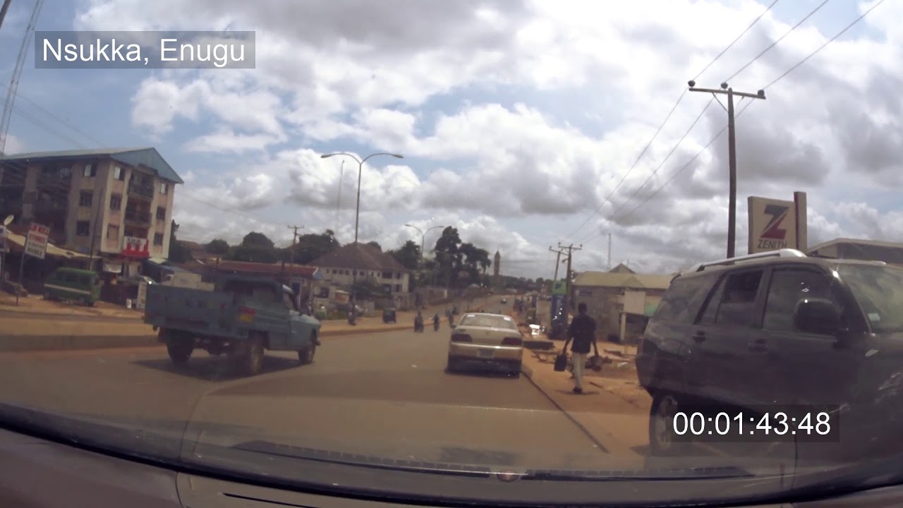 Driving around Nsukka, Enugu State, Nigeria